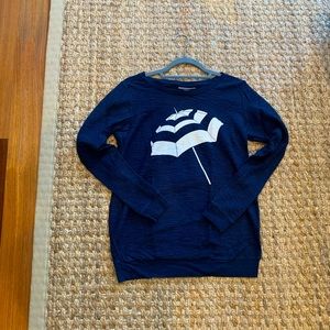 🎉HP🎉 A Pea in the Pod Scoop Neck Maternity Sweatshirt